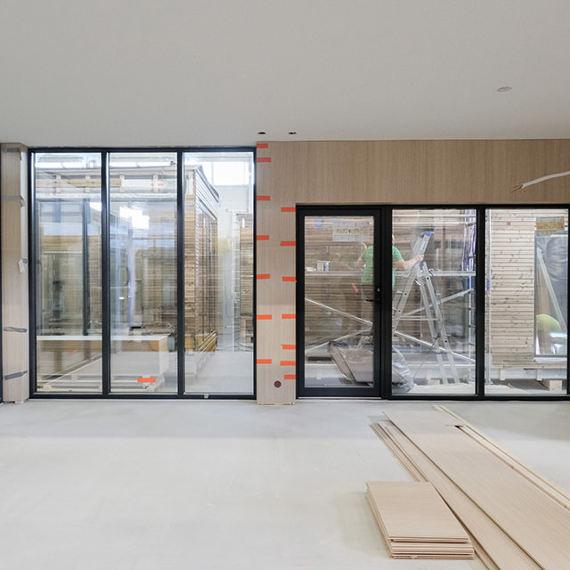 Clicwall wall panels - modular construction